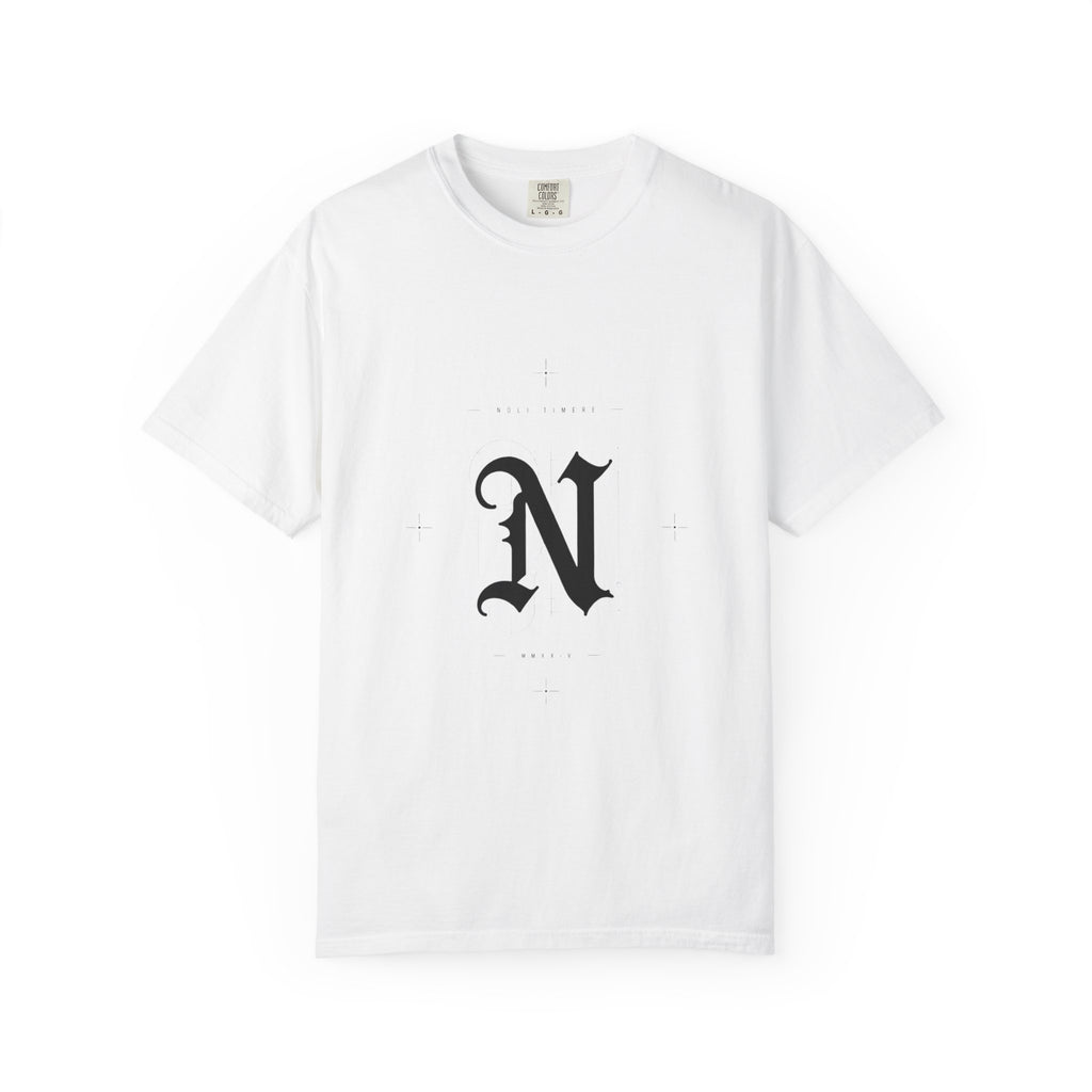 T-Shirt - Noli Timere Graphic Tee (Latin 'N' Gothic Design)
