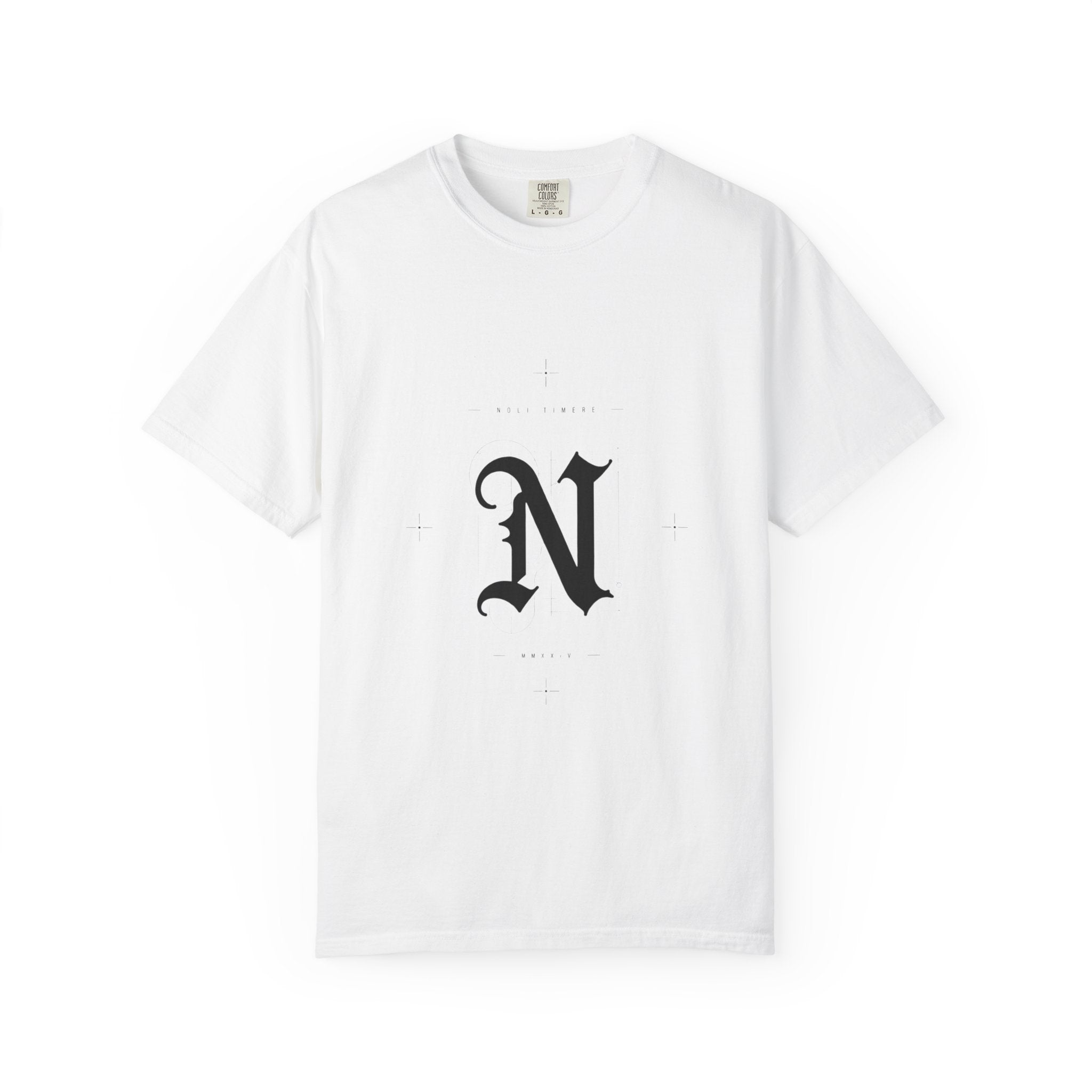 T-Shirt - Noli Timere Graphic Tee (Latin 'N' Gothic Design)