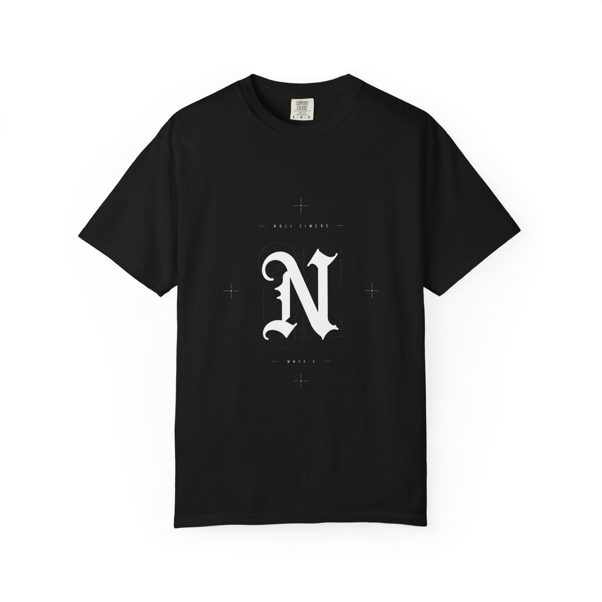 T-Shirt - Noli Timere Graphic Tee (Latin 'N' Gothic Design)