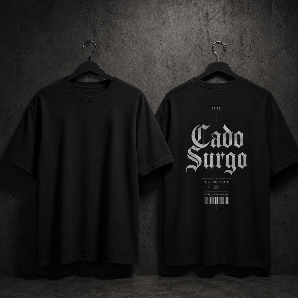 T-Shirt - Cado Surgo 2 Graphic Tee (Latin 'Cado Surgo Gothic Design)