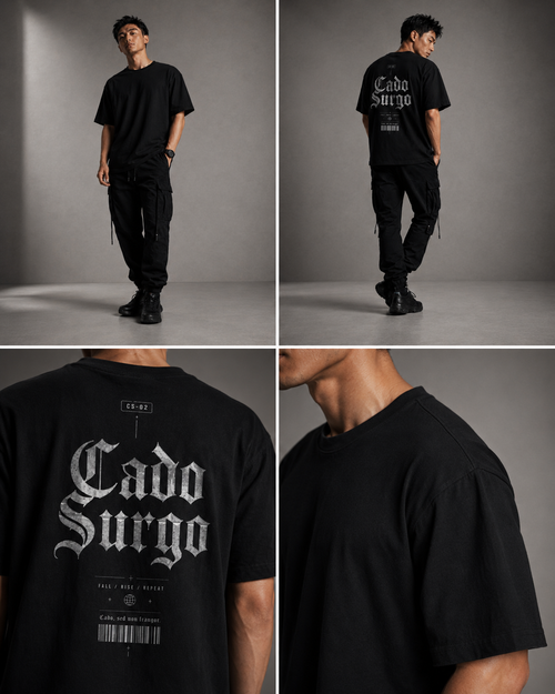 T-Shirt - Cado Surgo 2 Graphic Tee (Latin 'Cado Surgo Gothic Design)